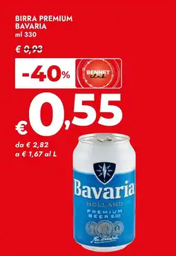 Bennet Birra premium Bavaria offerta