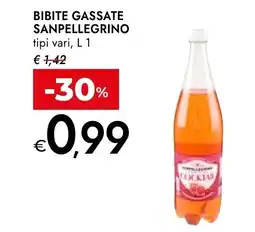 Bennet Bibite gassate Sanpellegrino offerta