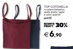 Esselunga TOP COTONELLA offerta