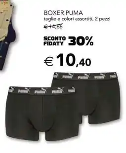 Esselunga BOXER PUMA offerta