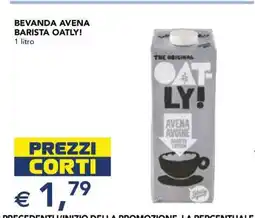 Esselunga BEVANDA AVENA BARISTA OATLY! offerta