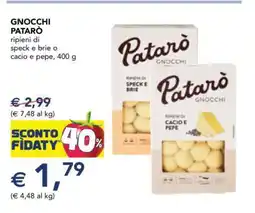 Esselunga Gnocchi Patarò offerta