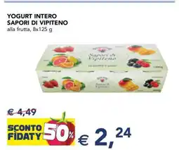 Esselunga YOGURT INTERO SAPORI DI VIPITENO offerta