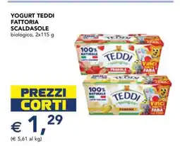 Esselunga Yogurt Teddi Fattoria Scaldasole offerta