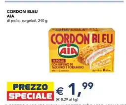 Esselunga CORDON BLEU AIA offerta