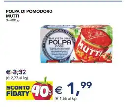 Esselunga POLPA DI POMODORO MUTTI offerta