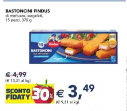 Esselunga BASTONCINI FINDUS offerta