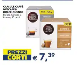 Esselunga CAPSULE CAFFÈ NESCAFÉ DOLCE GUSTO offerta