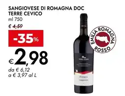 Bennet Sangiovese di Romagna DOC Terre Cevico offerta
