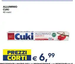 Esselunga ALLUMINIO CUKI offerta