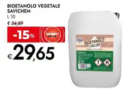 Bennet Bioetanolo vegetale Savichem offerta