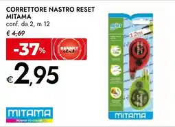 Bennet Correttore nastro reset Mitama offerta