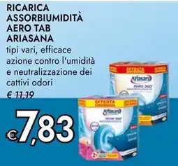 Bennet Ricarica assorbiumidità aero tab ariasana offerta