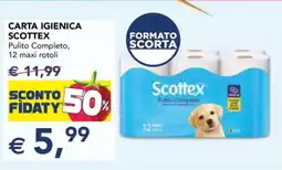 Esselunga Carta Igienica Scottex offerta