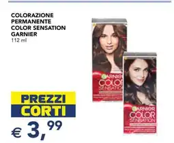 Esselunga COLORAZIONE PERMANENTE COLOR SENSATION GARNIER offerta