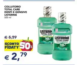 Esselunga Collutorio Total Care Denti e Gengive Listerine offerta