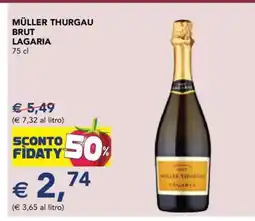 Esselunga MÜLLER THURGAU BRUT LAGARIA offerta