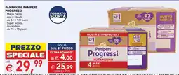 Esselunga Pannolini Pampers Progressi offerta