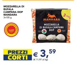 Esselunga Mozzarella di Bufala Campana DOP Mandara offerta