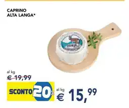 Esselunga Caprino Alta Langa offerta