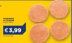 Esselunga Fishburger di Salmone offerta