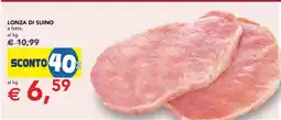 Esselunga Lonza Di Suino offerta
