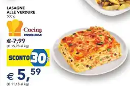 Esselunga Lasagne alle Verdure offerta