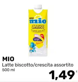 Iper Tosano MIO Latte biscotto/crescita assortito offerta