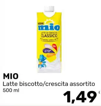 MIO Latte biscotto/crescita assortito