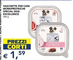 Esselunga Vaschette per cani monoproteiche Special Dog Excellence offerta
