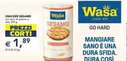 Esselunga CRACKER SESAMO offerta