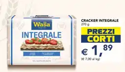 Esselunga CRACKER INTEGRALE offerta