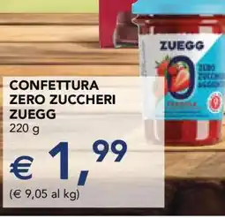 Esselunga Confettura Zero Zuccheri Zuegg offerta