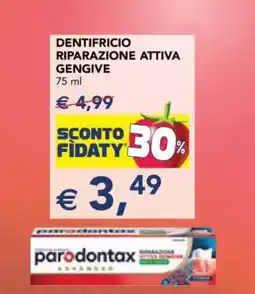 Esselunga Parodontax Dentifricio Riparazione Attiva Gengive offerta