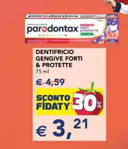 Esselunga Parodontax Dentifricio Gengive Forti & Protette offerta