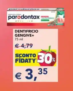 Esselunga Parodontax Dentifricio Gengive+ offerta