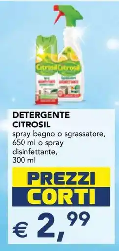 Esselunga DETERGENTE CITROSIL offerta