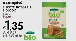 Bennet Biscotti integrali biologici bennet bio offerta