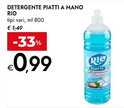 Bennet Detergente piatti a mano Rio offerta