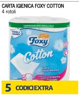 Bennet Carta igienica Foxy Cotton offerta