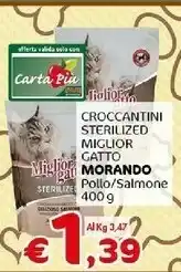 Crai Croccantini sterilzed miglior gatto offerta