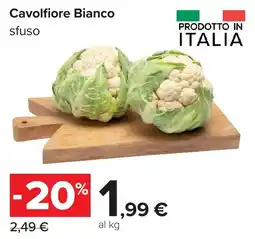 Carrefour Cavolfiore Bianco sfuso offerta