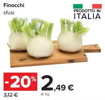 Finocchi sfusi