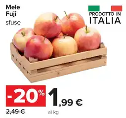 Carrefour Mele Fuji sfuse offerta