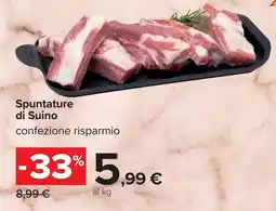 Carrefour Spuntature di Suino offerta