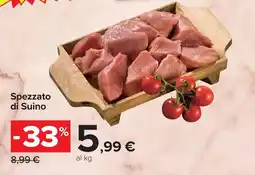 Carrefour Spezzato di Suino offerta