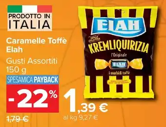 Caramelle Toffè Elah