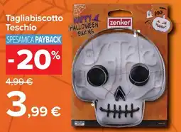 Carrefour Market Tagliabiscotto Teschio zenker offerta