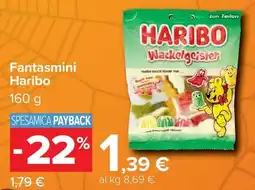 Carrefour Market Fantasmini Haribo offerta