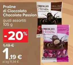 Carrefour Praline di Cioccolato Chocolate Passion offerta